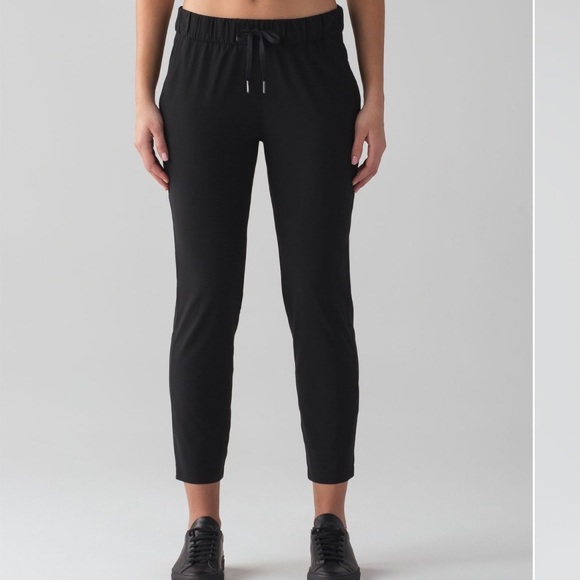 Lululemon On The Fly Pant Woven Black size 12 - Picture 5 of 11